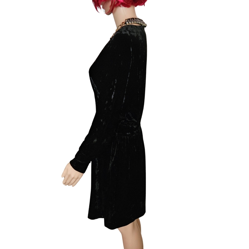 🖤Halston Heritage Black Dolman Sleeve Dress - Picture 5 of 6